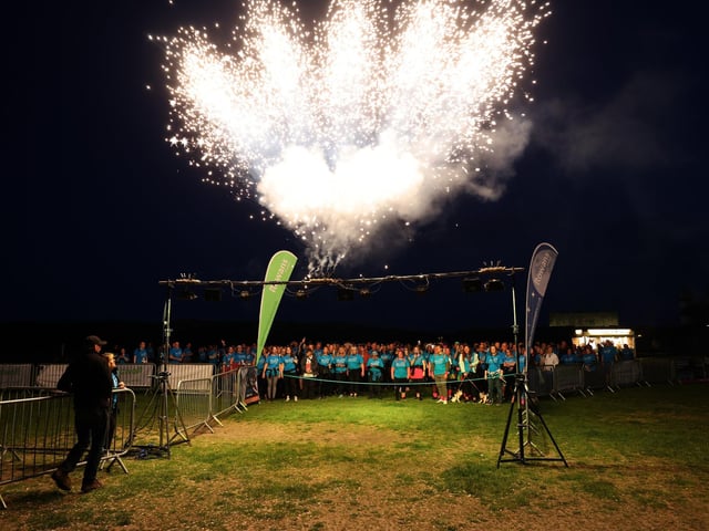 Fundraisers gathered to organise a memories walk and raise money for the Rowans Hospice. Picture: Sam Stephenson.