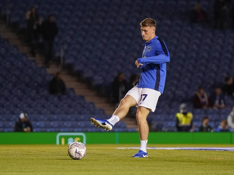 Portsmouth Owen Moxon returned to Pompey's squad against Sheffield Wednesday on Friday after eight matches away. Picture: Jason Brown/ProSportsImages