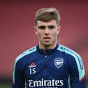 Arsneal youngster Zak Swanson has been linked with a move to Pompey   Picture:  Stuart MacFarlane/Arsenal FC via Getty Images