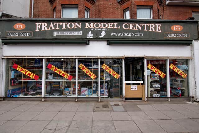 Fratton Model Centre has been profitable over the last several years, but the owners are planning to shut the shop as new buyers could not be found. Picture: Habibur Rahman.