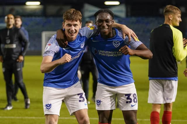 Pompey defeated south coast rivals Southampton 5-2 in the Hampshire Cup on Tuesday evening.
