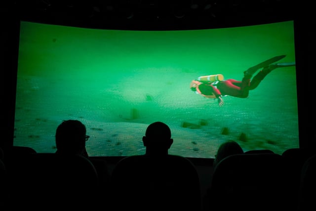 You can watch the new immersive 4D cinema experience at the Mary Rose Museum at Portsmouth Historic Dockyard, included as part of the entry to the museum.
Photo: Andrew Matthews/PA Wire
