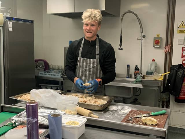 Cameron McGeehan was heavily involved in Pompey's community effort during his Fratton Park loan spell