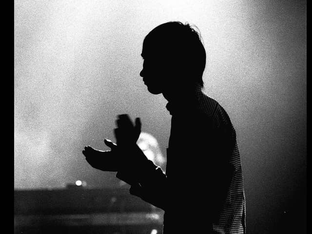 Bobby Gillespie from Primal Scream at Portsmouth Guildhall in the 1990s Picture: Paul Windsor