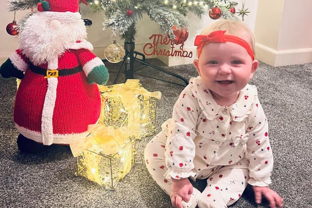 Six-month-old Ayla. Picture: Danielle Doyle