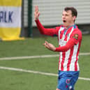 Despite Danny Cowley having huge admiration for the former Blues youngster, he admitted rumours of a move for the prolific non-league striker were wide of the mark. Rutherford has since also reaffirmed his commitment to Dorking.  Picture: Dave Haines