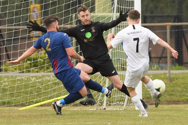 Goalkeeper Tom Price has gone back on his decision to retire this summer and has signed for Moneyfields. Picture: Keith Woodland