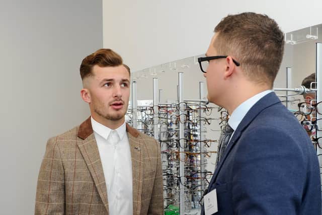 Brandon Coleman is heading for his fourth major international tournament this month as part of the England squad in the IBSA Blind Football European Championships Picture: Sarah Standing (180768-6268)