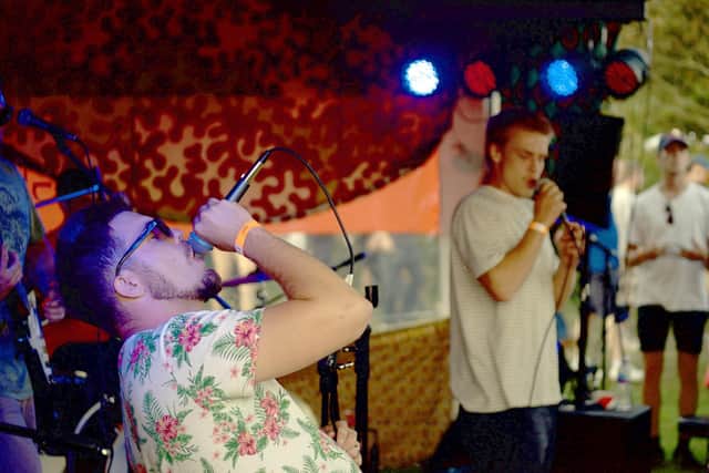 Slick Minded Indivduals from The People's Lounge in The World Music Village at Victorious, 2017