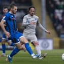 Ryan Williams in action against Rochdale last season. Picture: Daniel Chesterton/PinPep