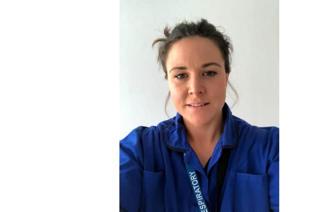QA nurse Victoria Jones is backing the parking buddies scheme. Picture Victoria Jones