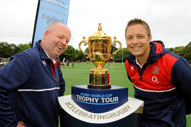 Nick Parker, left, is the new Director of Rugby at US Portsmouth. Pic:  Malcolm Wells