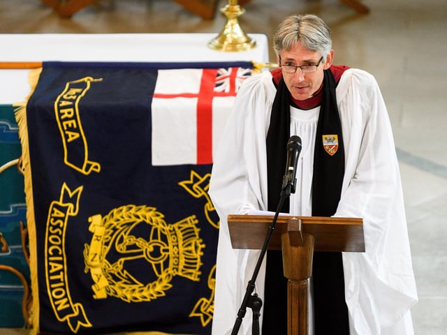 Pictured is: Dean of Portsmouth Cathedral, Dr Anthony Cane. Picture: Keith Woodland (190621-441)