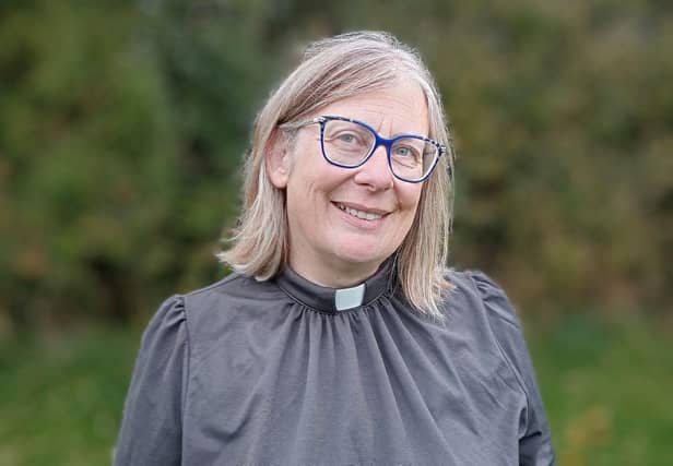 The Rev Joy Windsor, priest-in-charge, Blendworth, Chalton and Idsworth