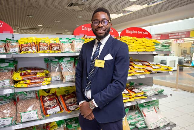 New food and international trade store, Africexpress. Owner, Mobu Eberendu.
Picture: Habibur Rahman