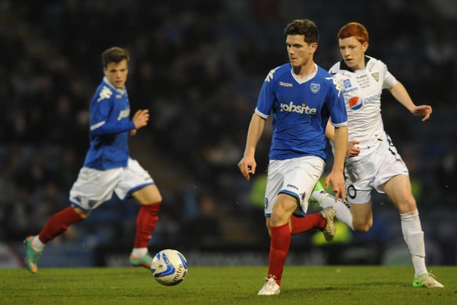 The midfielder made his only Pompey start in April 2013 in a 1-0 home win over Tranmere. Also made 10 sub appearances. Later spent a few seasons with Horndean, scoring 11 times in all competitions in 2018/19 when the Deans finished runners-up to Wessex Premier champions Sholing.