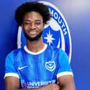 Pompey's new loan attacker Abu Kamara. Picture: Portsmouth FC