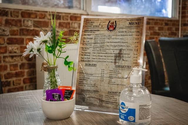 The Stable Door Café in Shedfield Equestrian Centre, which has started holidng weddings. Picture by Paul Messer Photography