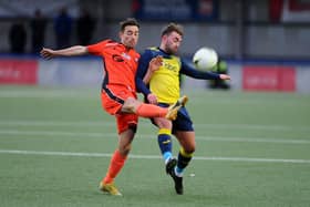 Portchester's Conor Bailey, left, and Charlie Bell.

Picture: Sarah Standing