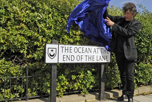 The Ocean at the End Lane at the western end of Canoe Lake in Southsea is named after the book of the same name. Beloved fantasy and comic book author Neil Gaiman - the mind behind American Gods and Sandman - grew up in Purbrook and Southsea in the 1960s and was actually born in Portchester.