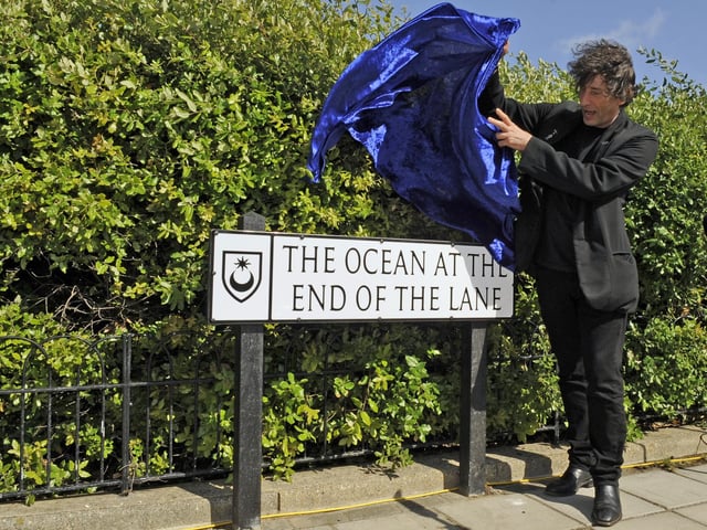 The Ocean at the End Lane at the western end of Canoe Lake in Southsea is named after the book of the same name. Beloved fantasy and comic book author Neil Gaiman - the mind behind American Gods and Sandman - grew up in Purbrook and Southsea in the 1960s and was actually born in Portchester.