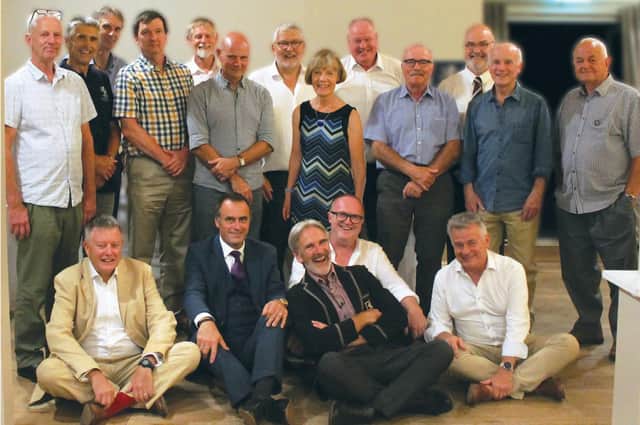 Former Prices School pupils and teachers at their reunion