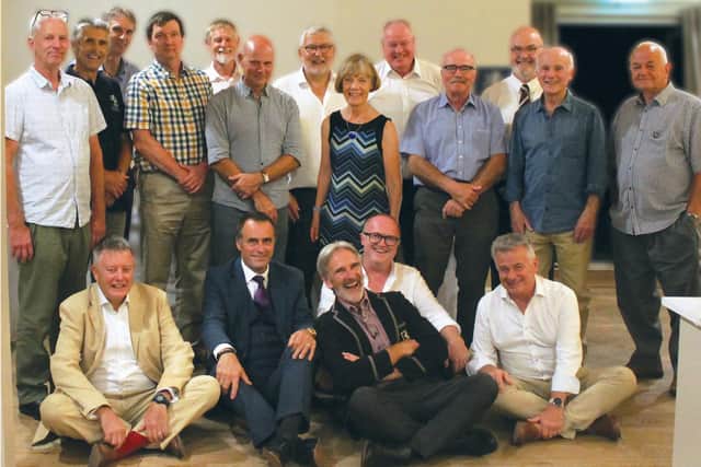 Former Prices School pupils and teachers at their reunion