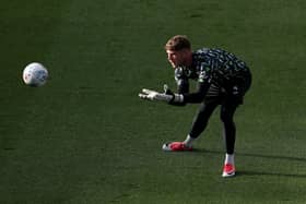 Keeper Josh Gould (Photo by Naomi Baker/Getty Images)