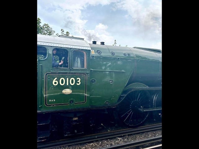 The Flying Scotsman at Cosham