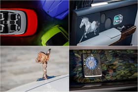 Examples of the Rolls-Royce Bespoke Collective's work in 2020