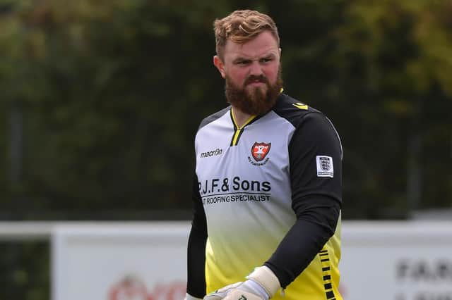 AFC Portchester goalkeeper Cameron Scott. Picture: Neil Marshall