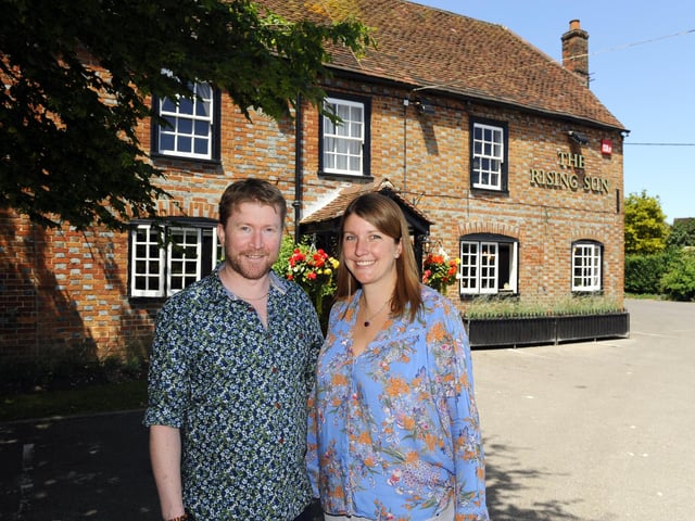 This boozer can be found in Hill Pound Farmhouse, Mislingford Road, Swanmore. You wouldn't be far wrong in saying it has a beer garden the size of a small park!