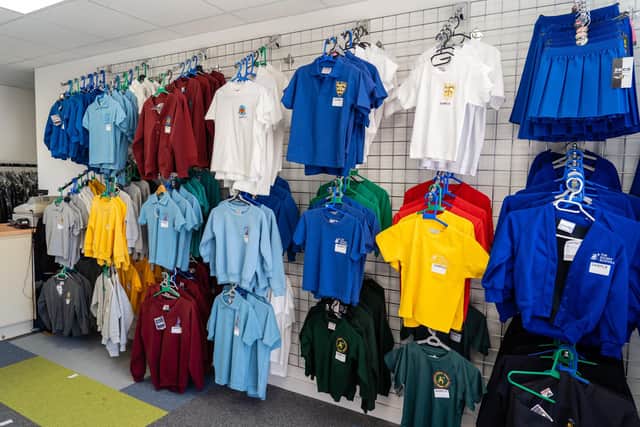 EMJ Workwear school uniform products, 10 Aug 21.