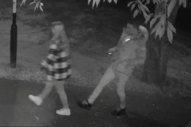 Police are seeking key witnesses after a play park was set on fire. Picture: Hampshire and Isle of Wight police.
