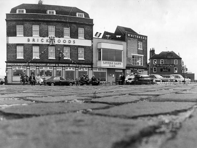 Bath Square, August 1977. The News PP53