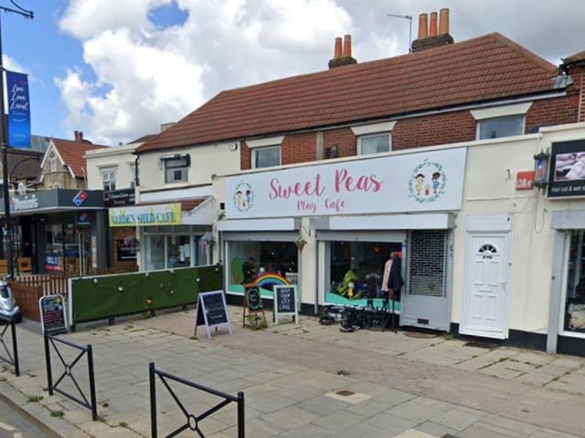 Sweetpeas Play Cafe at 179a West Street, Fareham was rated five on October 5.