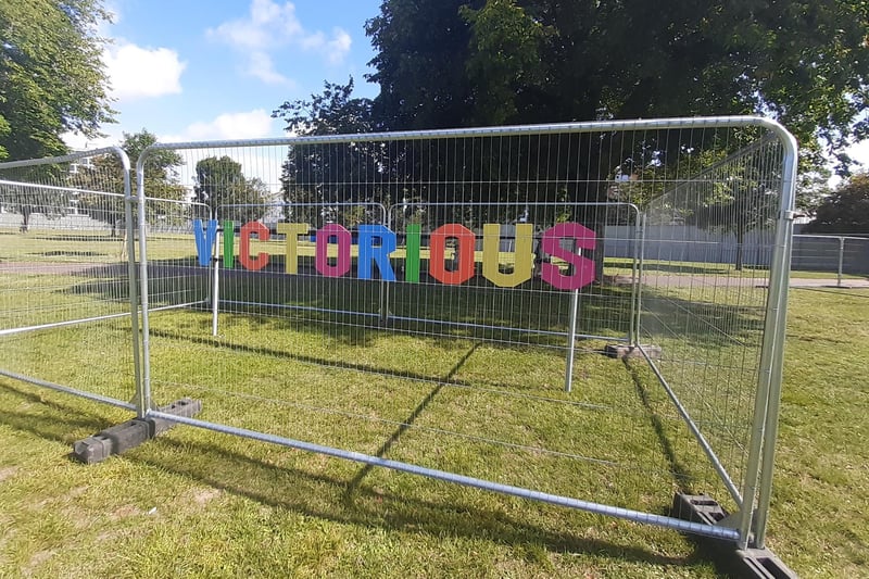 The site is beginning to take shape