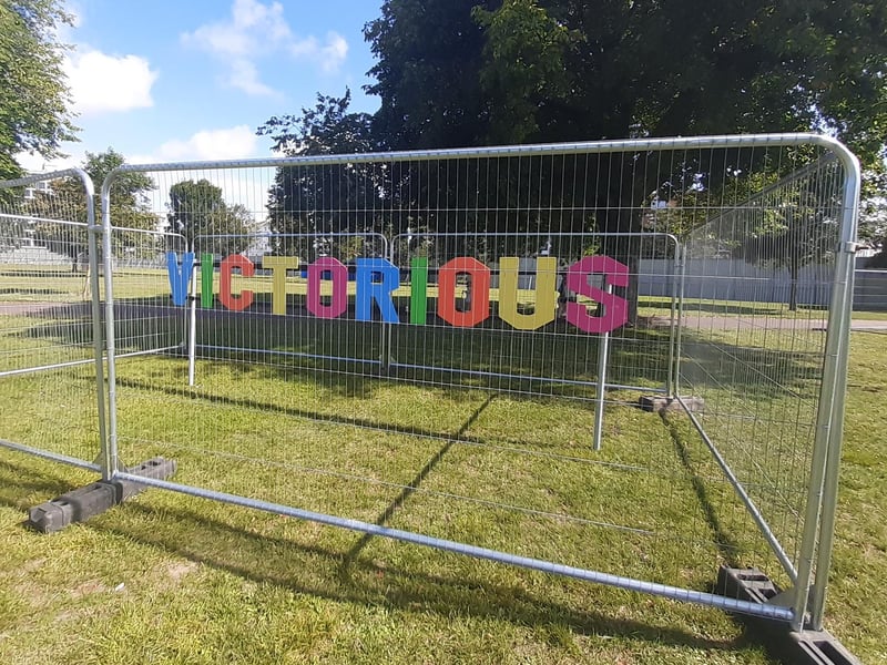 The site is beginning to take shape
