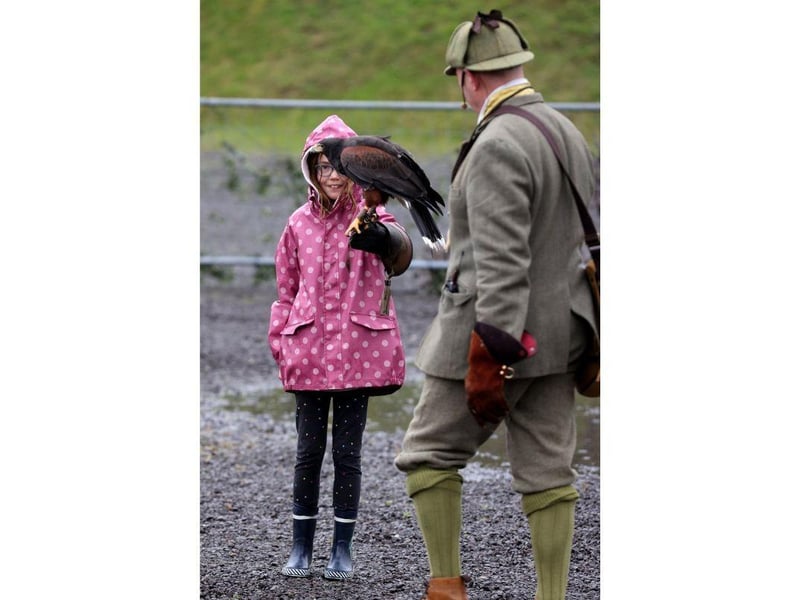 Pictured is Natasha Hale, 8, (nearly 9) catching a bird.
Picture: Sam Stephenson.