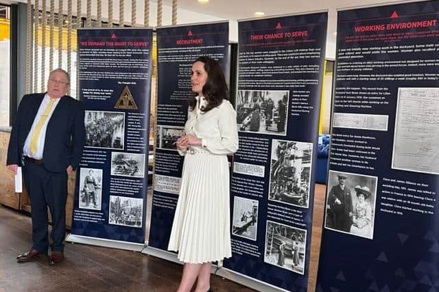 Hannah Prowse, the CEO of Portsmouth Naval Base Property Trust
Picture: Noni Needs