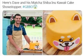 Dave Friday's showstopper in Japanese Week on the Great British Bake Off. Picture: GBBO Twitter