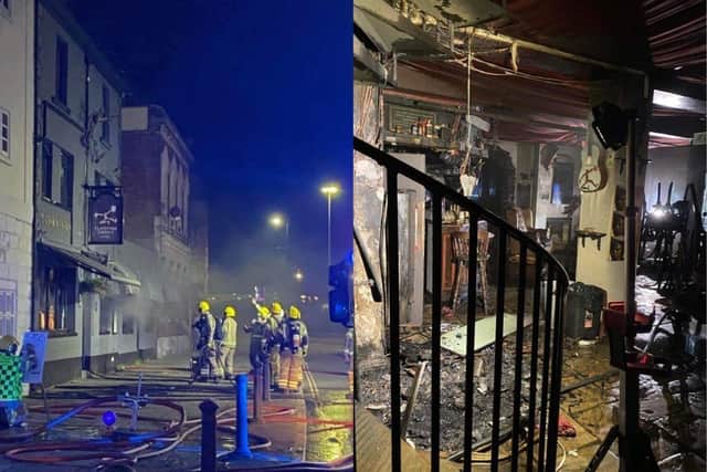 An electrical fault is believed to be the cause of a Southampton pub fire.