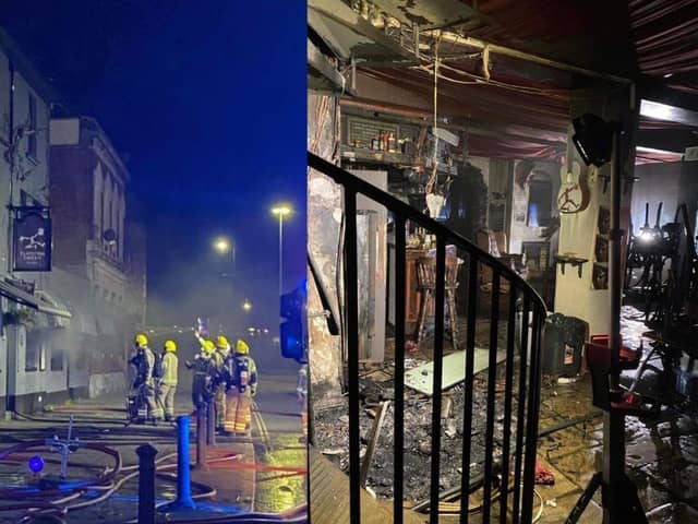 An electrical fault is believed to be the cause of a Southampton pub fire.