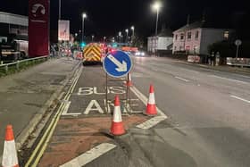 The gas leak happened in London Road, Hilsea. Picture: Portsmouth Roads.
