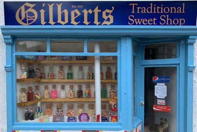 The model of Gilberts Sweet Shop