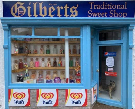 The model of Gilberts Sweet Shop