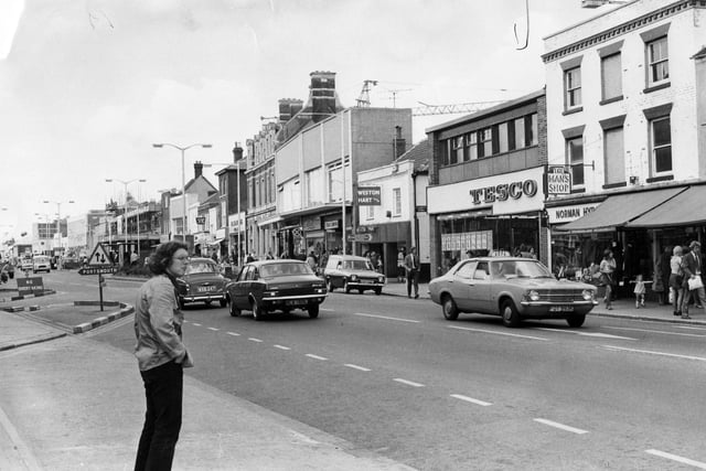 Snap shot of life in West Street in August 1984.