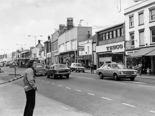Snap shot of life in West Street in August 1984.