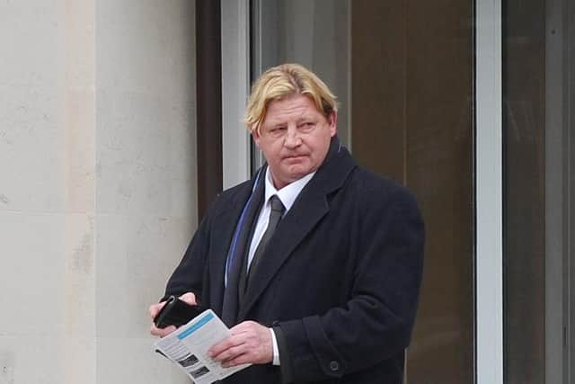 Frank Jonas, 50, of Southwood Road, Hilsea, admitted drink-driving on a motorbike at nearly triple the legal limit at Portsmouth Magistrates' Court. He hit a kerb and then drove into a grass mound at the A27 Portsbridge Roundabout. Picture: (100320-9917)