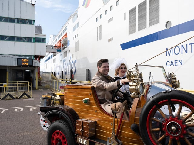 Pictured is: Caractacus Potts with Truly Scrumptious.